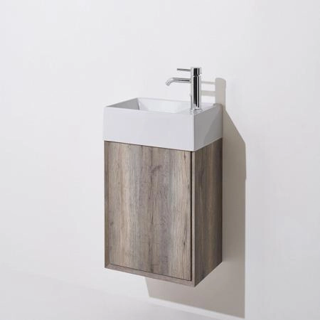 SIMAS AGILE Тумба подвесная 40x27xh51 см, для раковины AG40., 1 дверца, цвет: BARRIQUE
