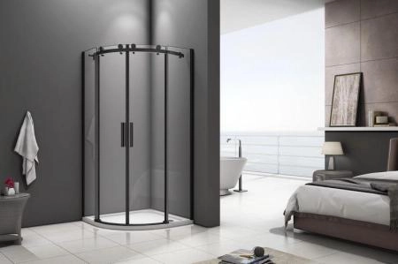 Душевой уголок GOOD DOOR GALAXY R-TD-100-C-B 100x100 прозрачное
