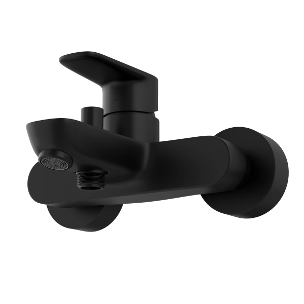 Смеситель VitrA Flow Soft  A4294636EXP настенный однорычажный матовый черный латунь