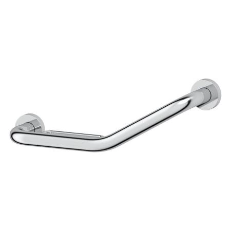 Поручень изогнутый с мыльницей-решеткой ?25 mm/39 cm  ARTWELLE Harmonie HAR 044 хром
