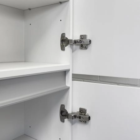 Шкаф-колонна Comforty Валдай-40Н 00-00020473 напольная белая матовая