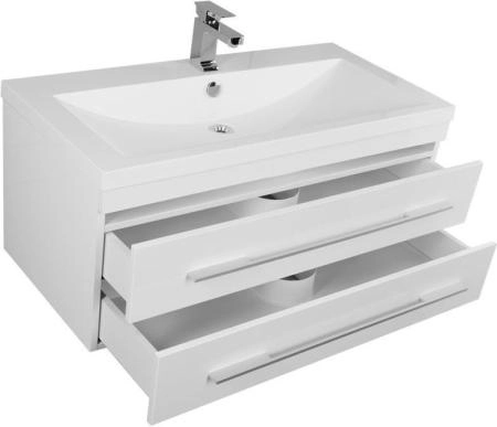 Тумба под раковину Aquanet Нота 90 белый