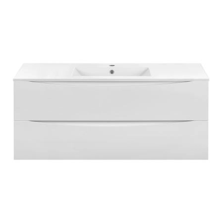 Тумба под раковину Vincea Mia 1200 подвесная, 2 выкатных ящика soft close, G.White