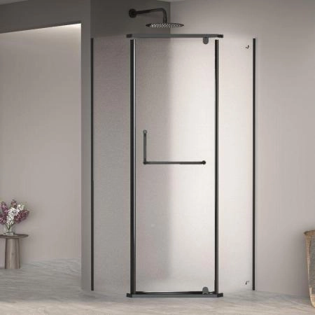 Душевой уголок RGW PA-081B Passage 80x80 Черный матовый матовое