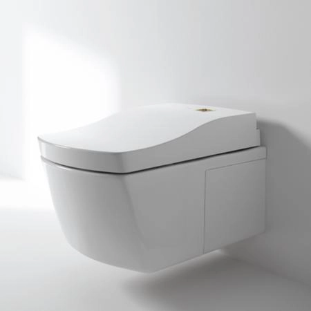TOTO NEOREST AC Унитаз подвесной 423x666x410 мм, без сиденья (подходит: TCF996WG) безободковый, CeFiONtect, Tornado Flush  цвет: белый