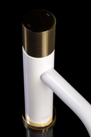 Смеситель STICK Boheme для умыв. выс. GOLD TOUCH CHROME_Комплект 122-GCR.2