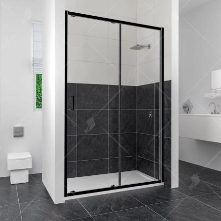 Душевая дверь RGW Classic CL-14B 110 см стекло прозрачное/профиль черный 32091411-14