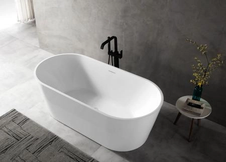 Акриловая ванна ABBER AB9320-1.5 отдельностоящая цвет белый