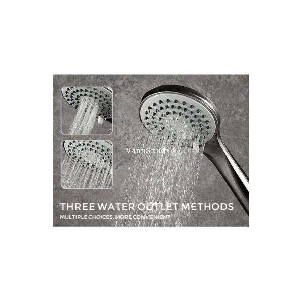 Смеситель Gappo G1199-30 на борт ванны врезной на 3 отверстия, хром