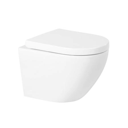 Унитаз подвесной Belbagno SFERA-R BB046CHR безободковый 49 см