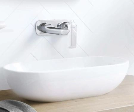 Смеситель Kludi Ameo 412450575 для раковины,, длина излива 23.5 см