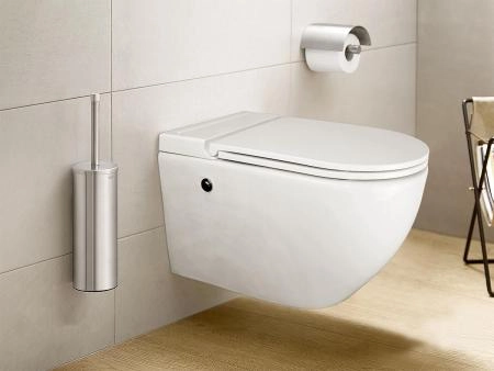 Унитаз импульсный Azario AZ-102C подвесной 360х570х375, полукруглый, быстросъемное сиденье микролифт, монтажная рама в комплекте