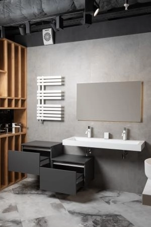 Ящик под столешницу Boheme 60см АНТРАЦИТ мат. VALLESSI UNO-S 897-060-A mat