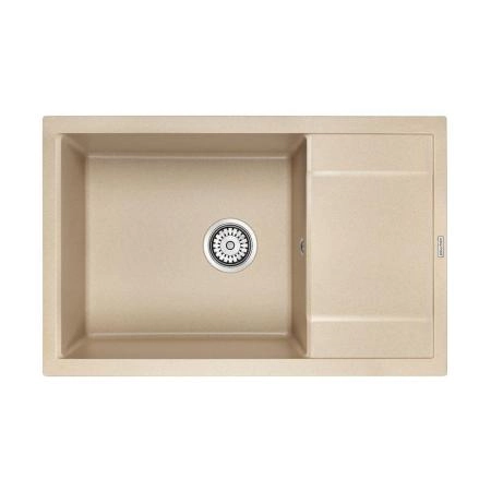 Кухонная мойка Paulmark VERLASS PM317850-QU кварц 780х500 кварцевая
