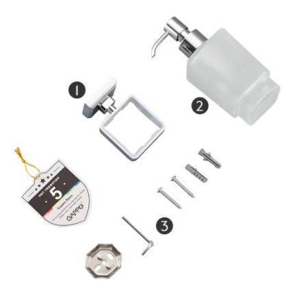 Дозатор Gappo G3827 настенный