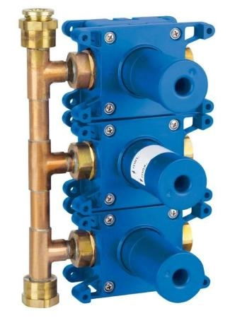 Grohe Rapido C 35031000 Встраиваемый вентиль на три выхода для 27 625 000