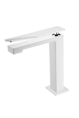 Смеситель для раковины Boheme Q White-Chrome 142-WCR.2