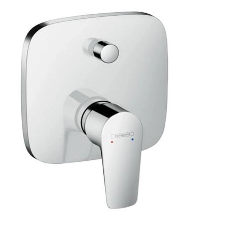 Hansgrohe Talis E Смеситель для ванны, встраиваемый, внешняя часть, цвет: хром