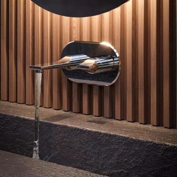 Смеситель для раковины Bossini Apice Z00549.030 настенный хром