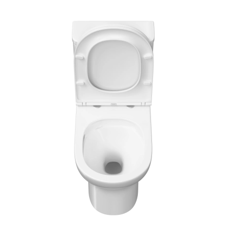 Унитаз-компакт напольный VitrA M50 9889B003-7200 безободковый VortexFlush с сиденьем микролифт белый санитарный фарфор