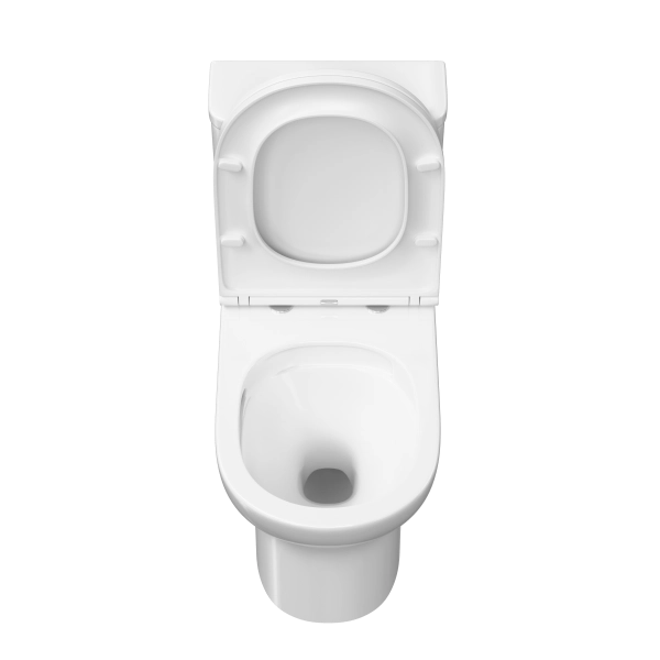 Унитаз-компакт напольный VitrA M50 9889B003-7200 безободковый VortexFlush с сиденьем микролифт белый санитарный фарфор