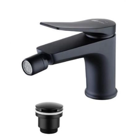 Смеситель Lemark Bronx LM3708BL для биде , черный