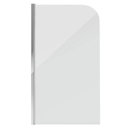 Шторка для ванны GROSSMAN GR-100 (140*80) алюминиевый профиль, стекло прозрачное 6мм