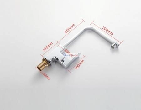 Смеситель для кухни Frap F4073 хром