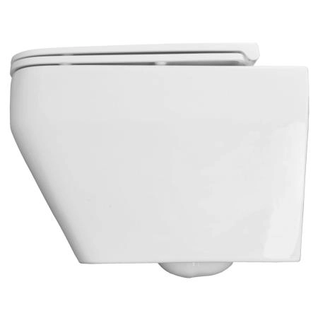 Унитаз подвесной Azario MONEO 530х365х370 безободковый,  с быстросъемным сидением микролифт (AZ-0062)