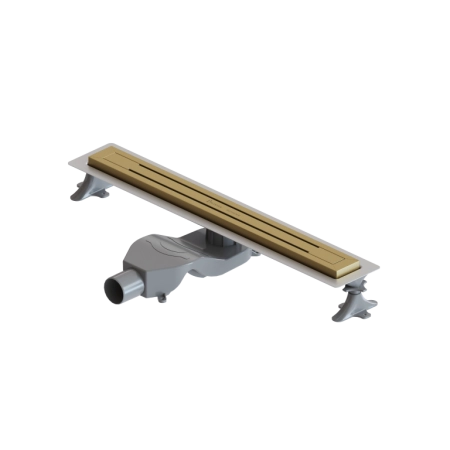 Душевой лоток Boheme Premium Trendy 60см, нерж.сталь МАТ. ЗОЛОТО 983-60-MG