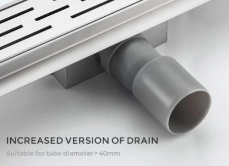 Душевой трап Gappo G85007-1 из нержавеющей стали 50 см