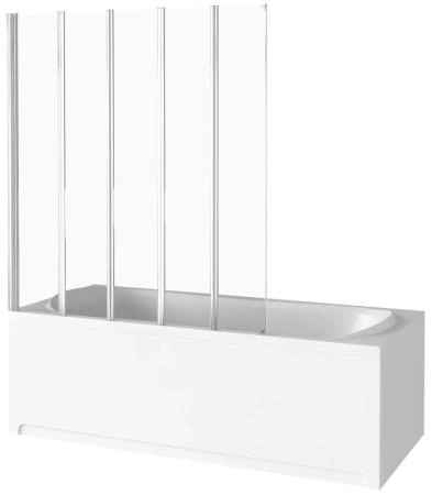 Шторка для ванны GOOD DOOR SCREEN GR5-120-C-CH 5 ств., 6 мм 120 прозрачное