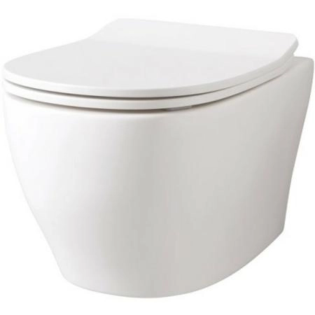 Artceram Ten Унитаз 52х36см., подвесной, безободковый, с крепежом, цвет: белый