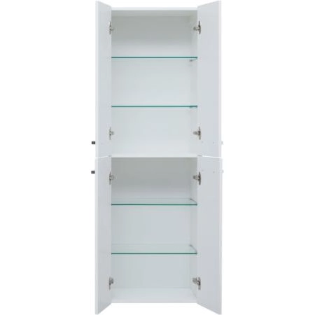 Пенал Dreja 50 см, 4 дверки, белый глянец