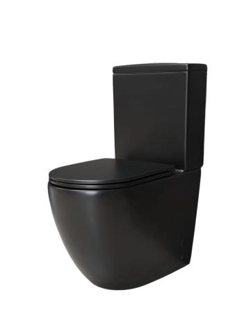 Унитаз напольный Gid Tn2188Bm 62250Y черный матовый 62.5x38.5x84