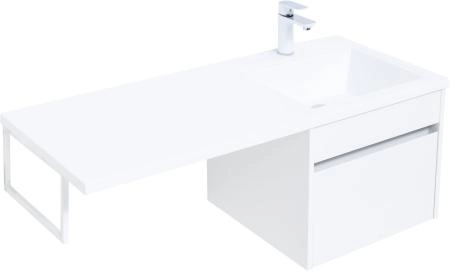 Тумба под раковину Aquanet Токио 48 белый (подвесная, 1 ящик)