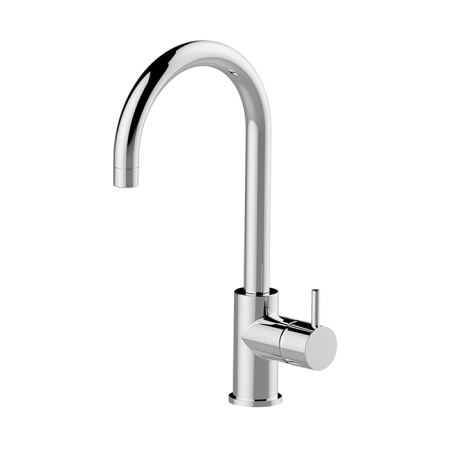 Cisal Less New Смеситель для раковины, на 1 отв., цвет: хром