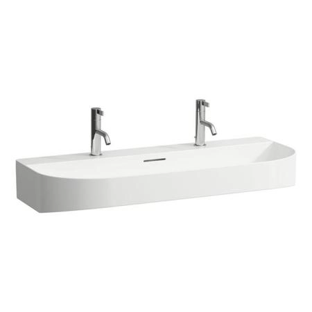 Laufen Sonar Раковина 100x42x14см., накладная, 2 отв., цвет: белый