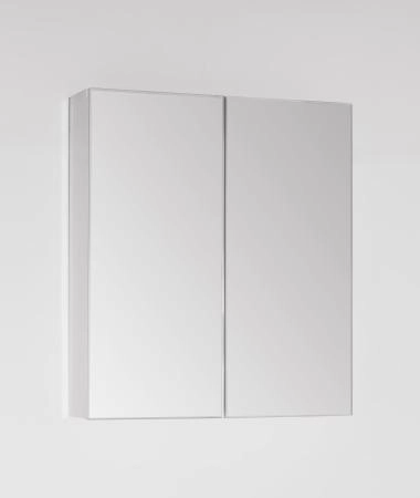 Зеркальный шкаф Style Line Elfante Амарант 600, белый без подсветки