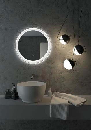 Зеркало Континент Planet white Led D 1000 с бесконтактным сенсором