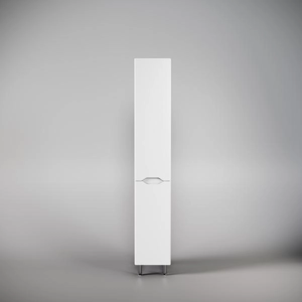 Колонна универсальная Style Line Марелла с корзиной, Люкс антискрейтч белый матовый, PLUS