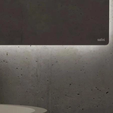 Salini Зеркало для ванны OMBRA 200х70х2.5см., с LED подсветкой, влагостойкое AGC Сrystalvision, сенс. выкл., крепления, обогрев, антизапот.