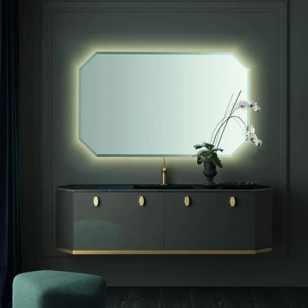 Milldue Edition Dandy Комплект подвесной мебели, 174х47хh46.1см, цвет: глянцевый Fango/Grafite