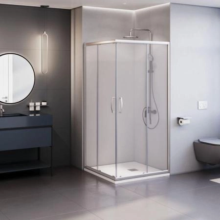 Душевой уголок RGW TN-31 Dolphin 90x90 Хром прозрачное