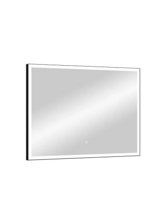 Зеркало Континент Frame black standart 800x600 ЗЛП183 с подсветкой