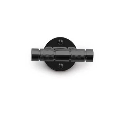 Bertocci Officina 01 Крючок двойной, подвесной, цвет: черный матовый