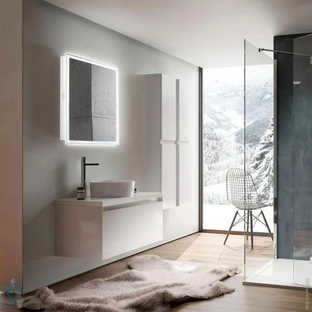 Зеркало-шкаф Silver Mirrors Киото Flip 60 600х800