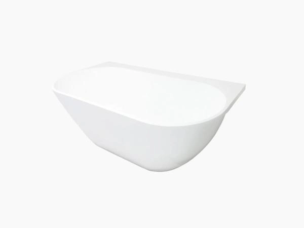 Ванна AquaStone Бали пристенная 168x85 литьевой мрамор