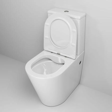 Унитаз Grossman GR-4480S Color (620*365*810) напольный Безободковый с тонкой крышкой