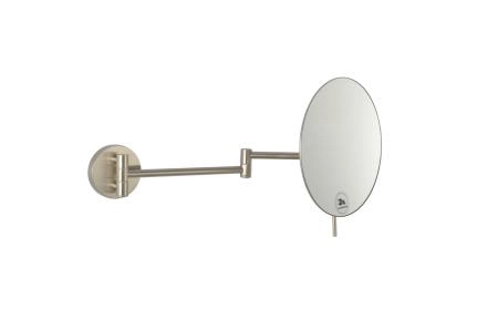 Зеркало Boheme настенное Nikel Brush круглое 508-NB
